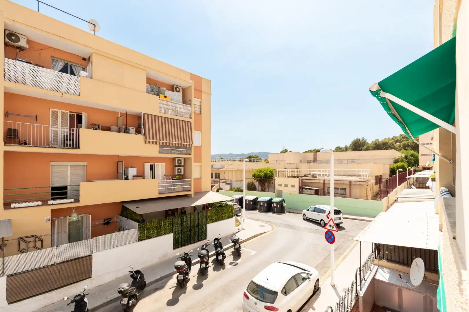 Vista exterior de Pis en venda en  Palma de Mallorca amb Aire condicionat, Terrassa i Moblat