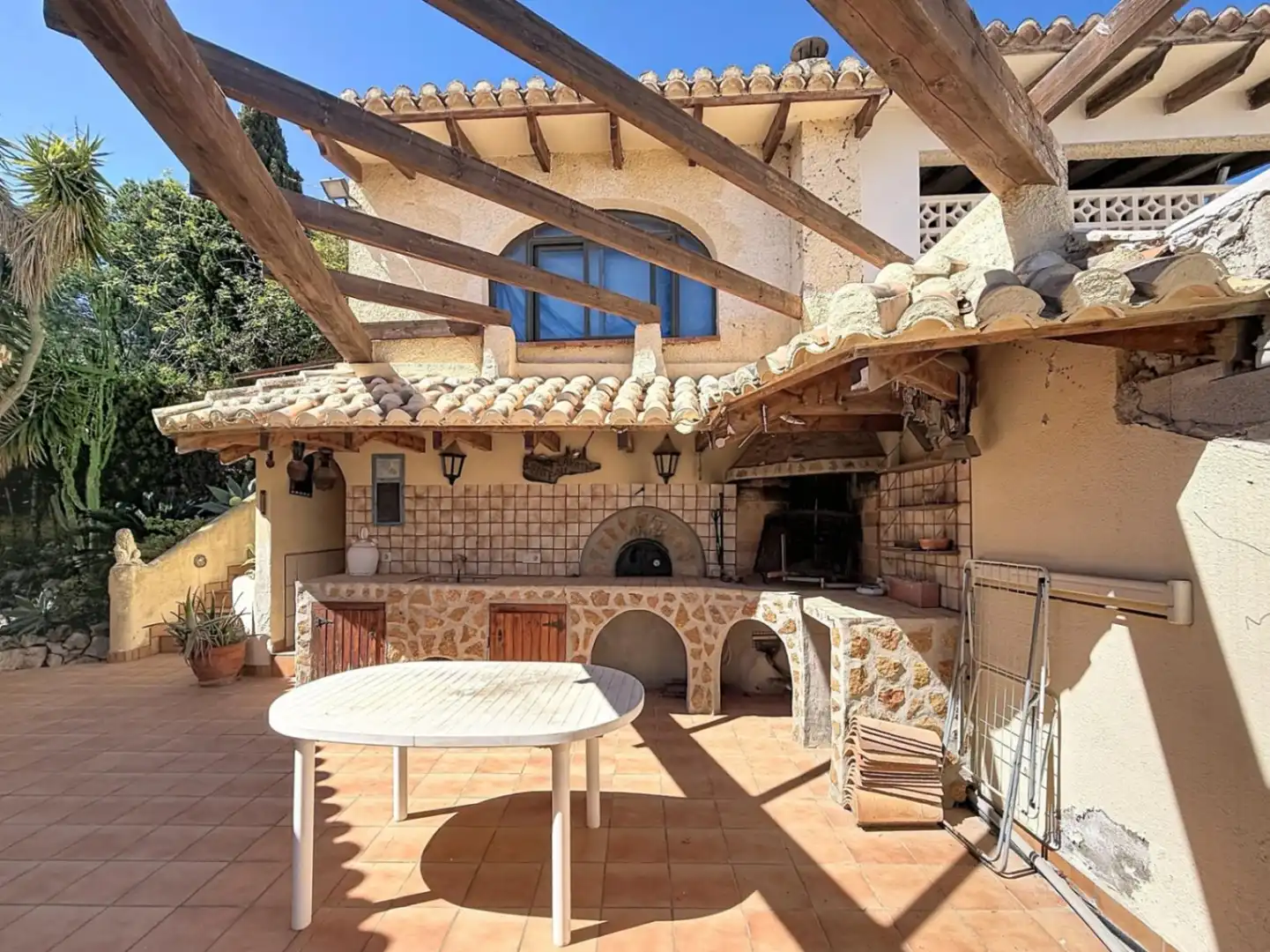 Terraza de Casa o chalet en venta en Benitachell / El Poble Nou de Benitatxell con Aire acondicionado, Calefacción y Jardín privado