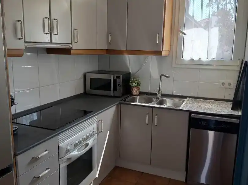 Küche von Country house zur Miete in Sant Cugat del Vallès mit Klimaanlage, Privatgarten und Abstellraum