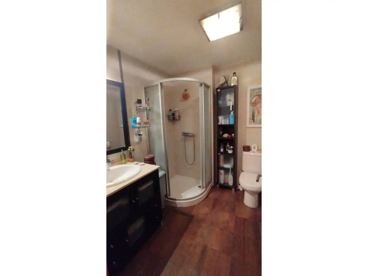 Badezimmer von Wohnung zum Verkauf in Ocaña mit Heizung, Parkett und Terrasse