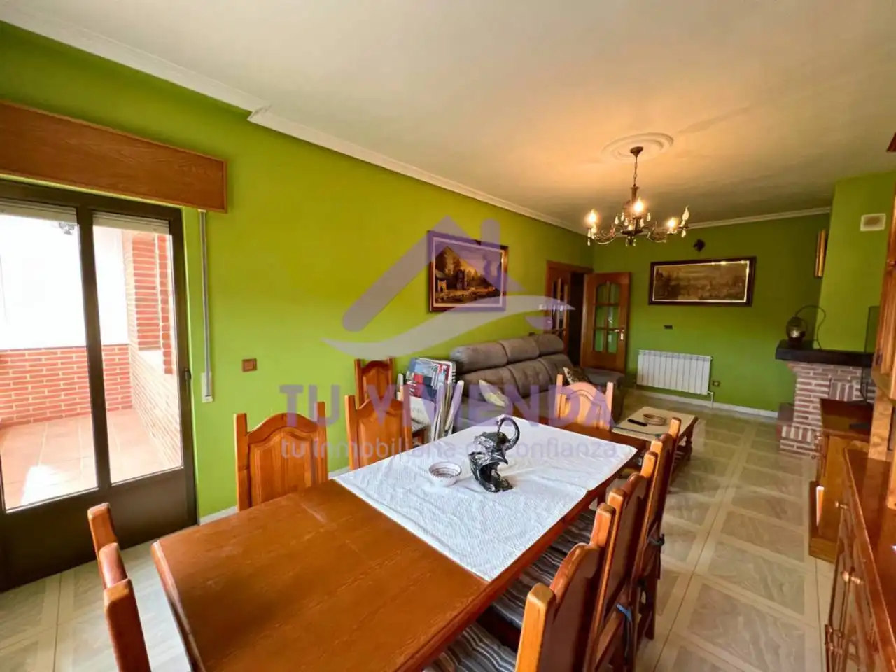 Dining room of Detached homes for rent in Pollos  with Heating and Furnished