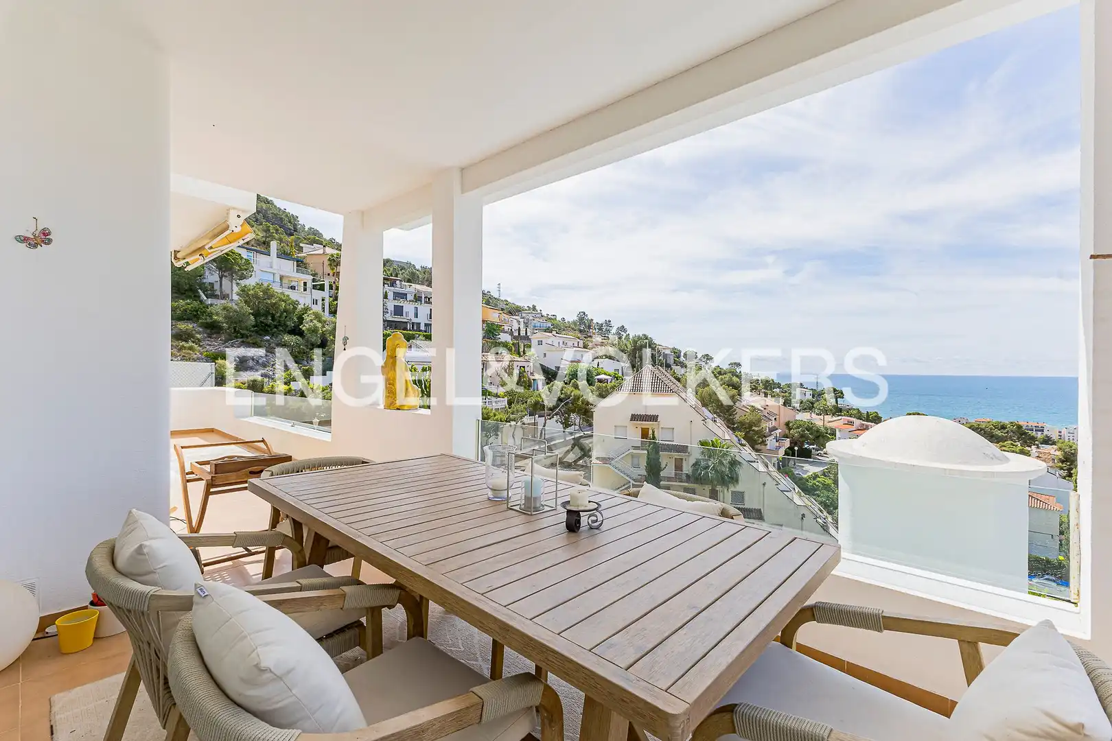 Terraza de Casa o chalet en venta en Sitges con Aire acondicionado, Calefacción y Jardín privado