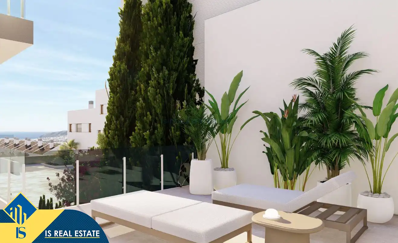Terraza de Casa o chalet en venta en La Nucia con Terraza y Piscina