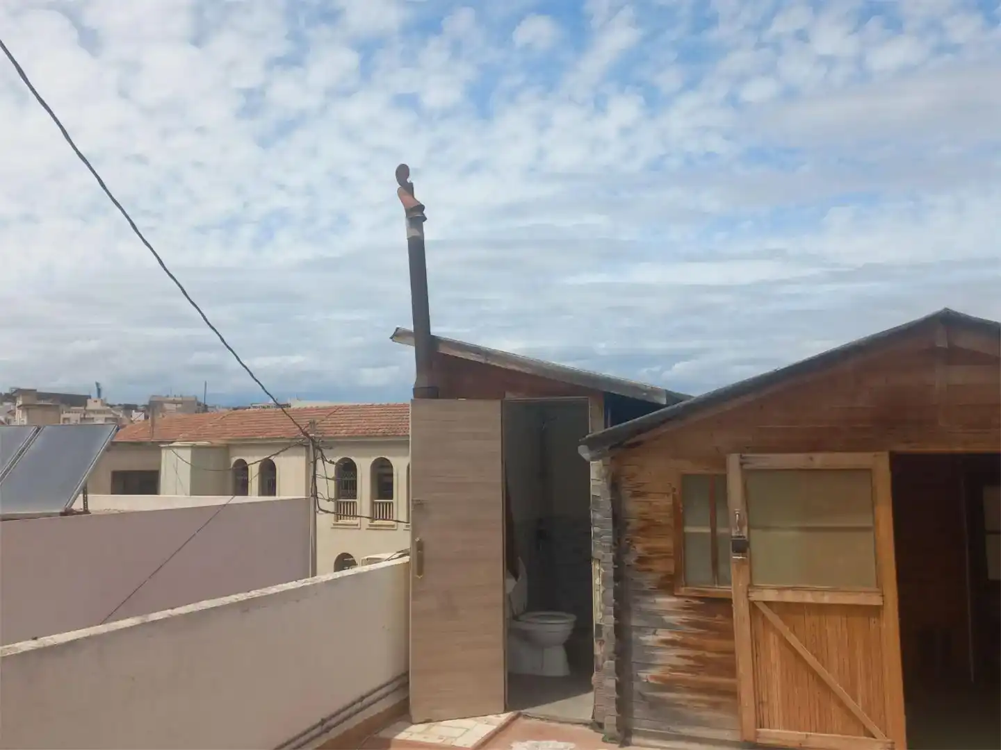 Vista exterior de Àtic en venda en Alicante / Alacant amb Aire condicionat i Balcó