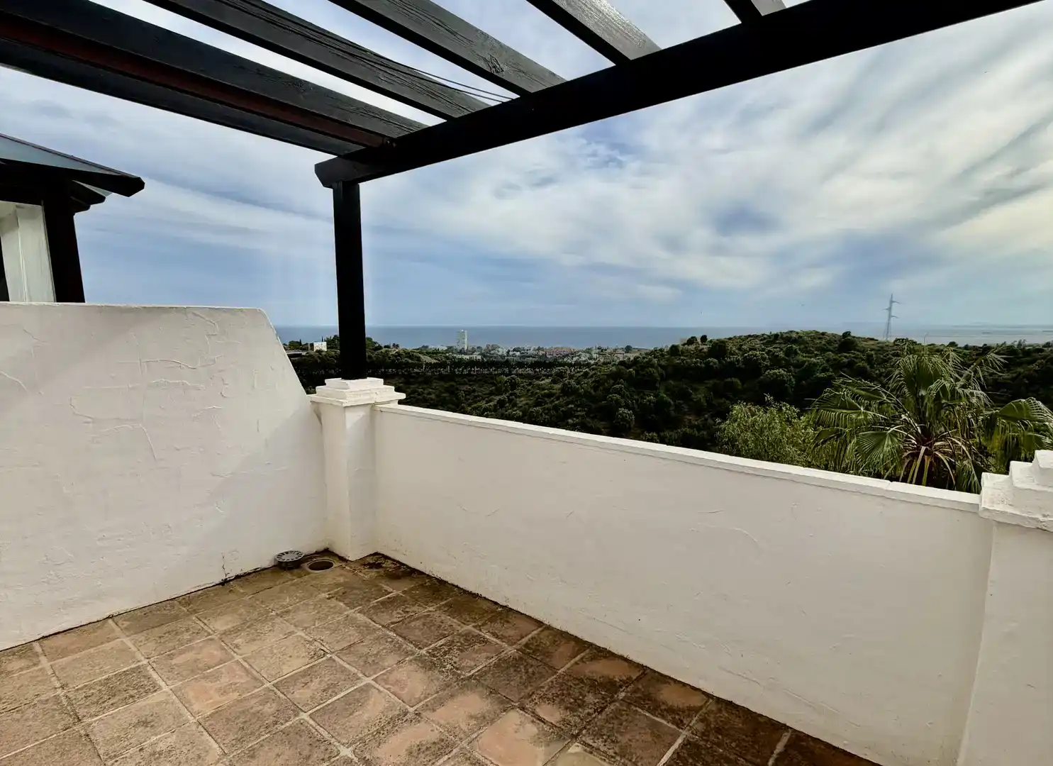 Terrassa de Dúplex en venda en Marbella amb Aire condicionat i Piscina