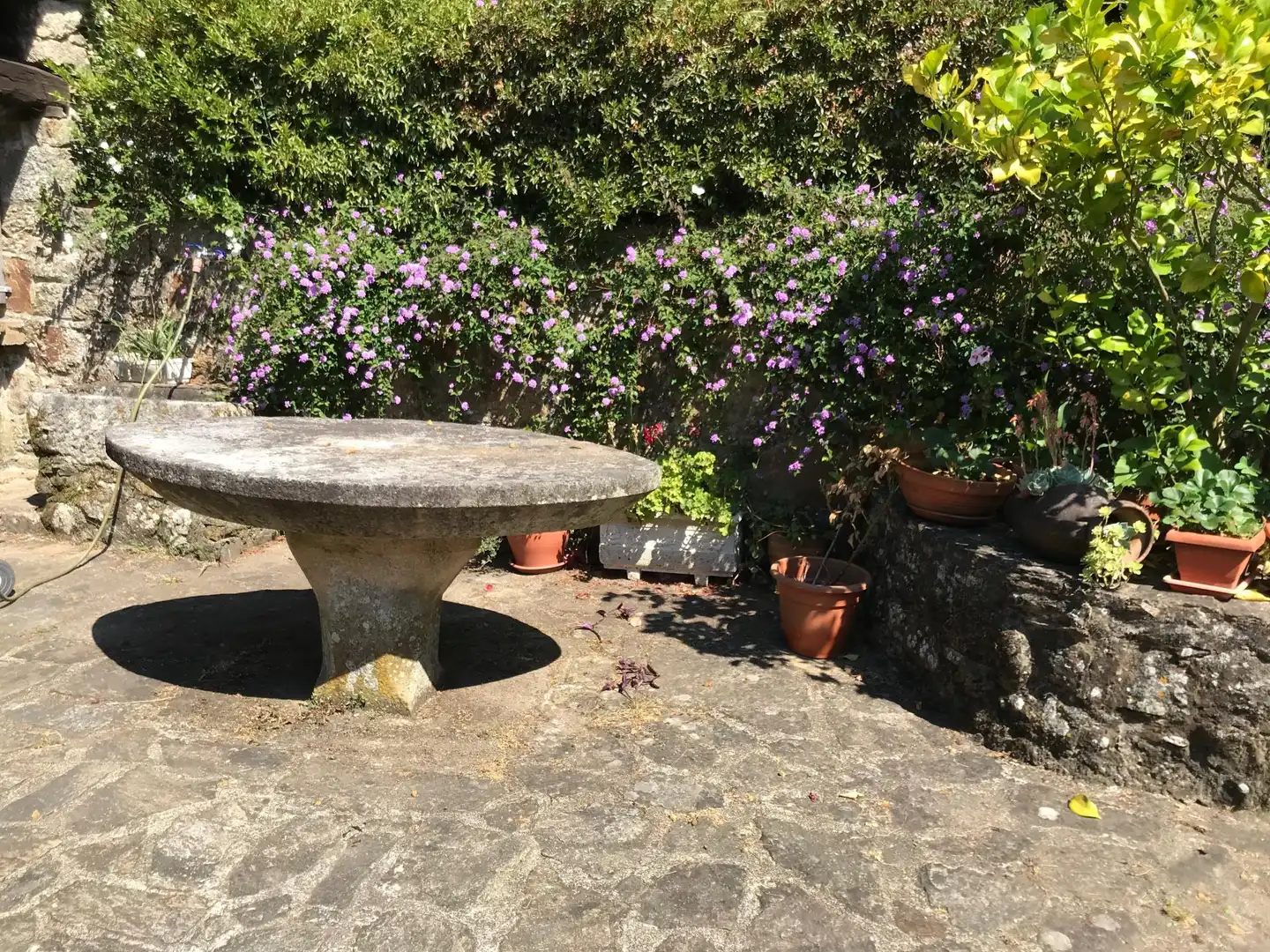 Jardín de Finca rústica en venta en Rois con Calefacción y Piscina