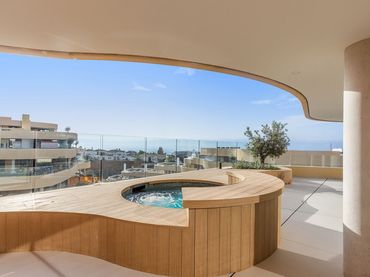 Apartamento con balcón en venta en La Capellanía - El Higuerón