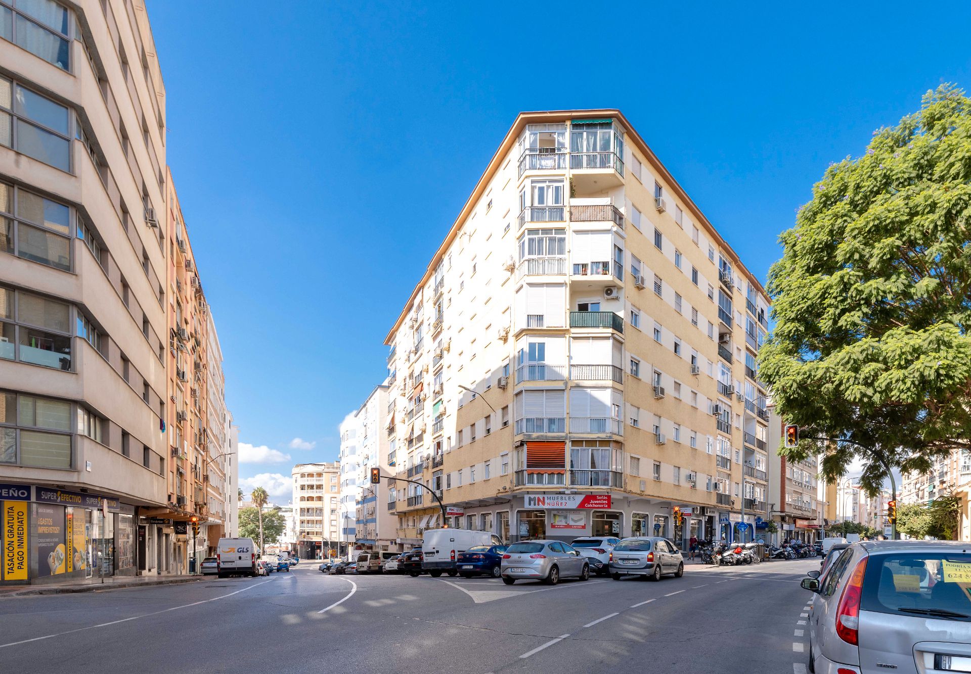 Vista exterior de Pis en venda en Málaga Capital amb Calefacció, Terrassa i Internet