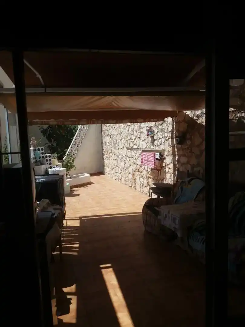Terrassa de Casa o xalet en venda en Cala Advocat - Baladrar  