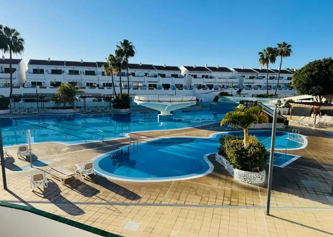 Swimming pool of Apartments for rent in Arona