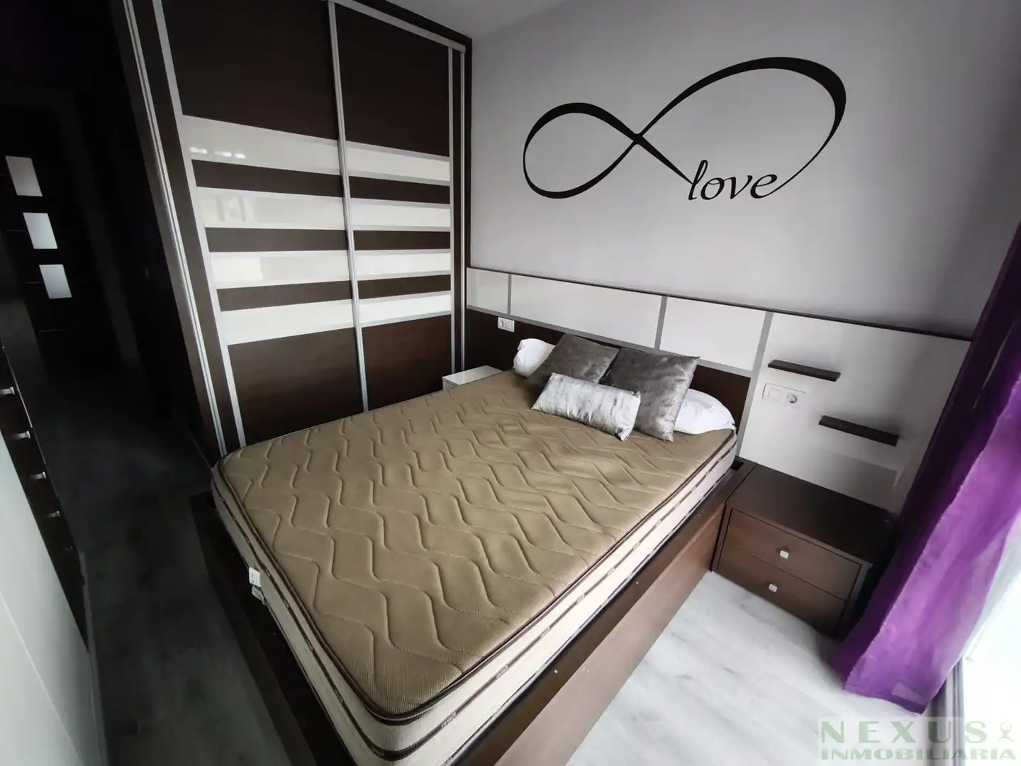 Bedroom of Apartments for rent in Cáceres  with Air Conditioner, Heating and Furnished