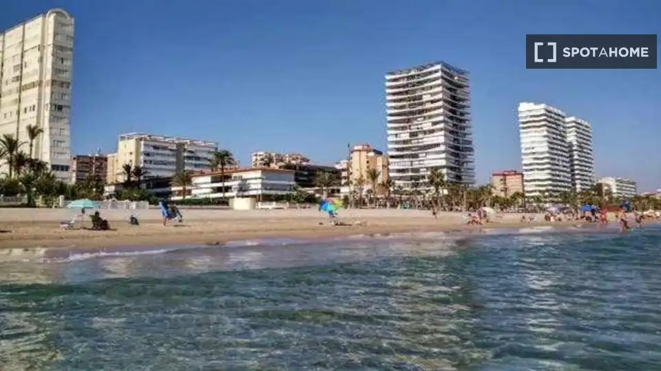 Apartament per a compartir en Alicante / Alacant amb Aire condicionat, Calefacció i Terrassa
