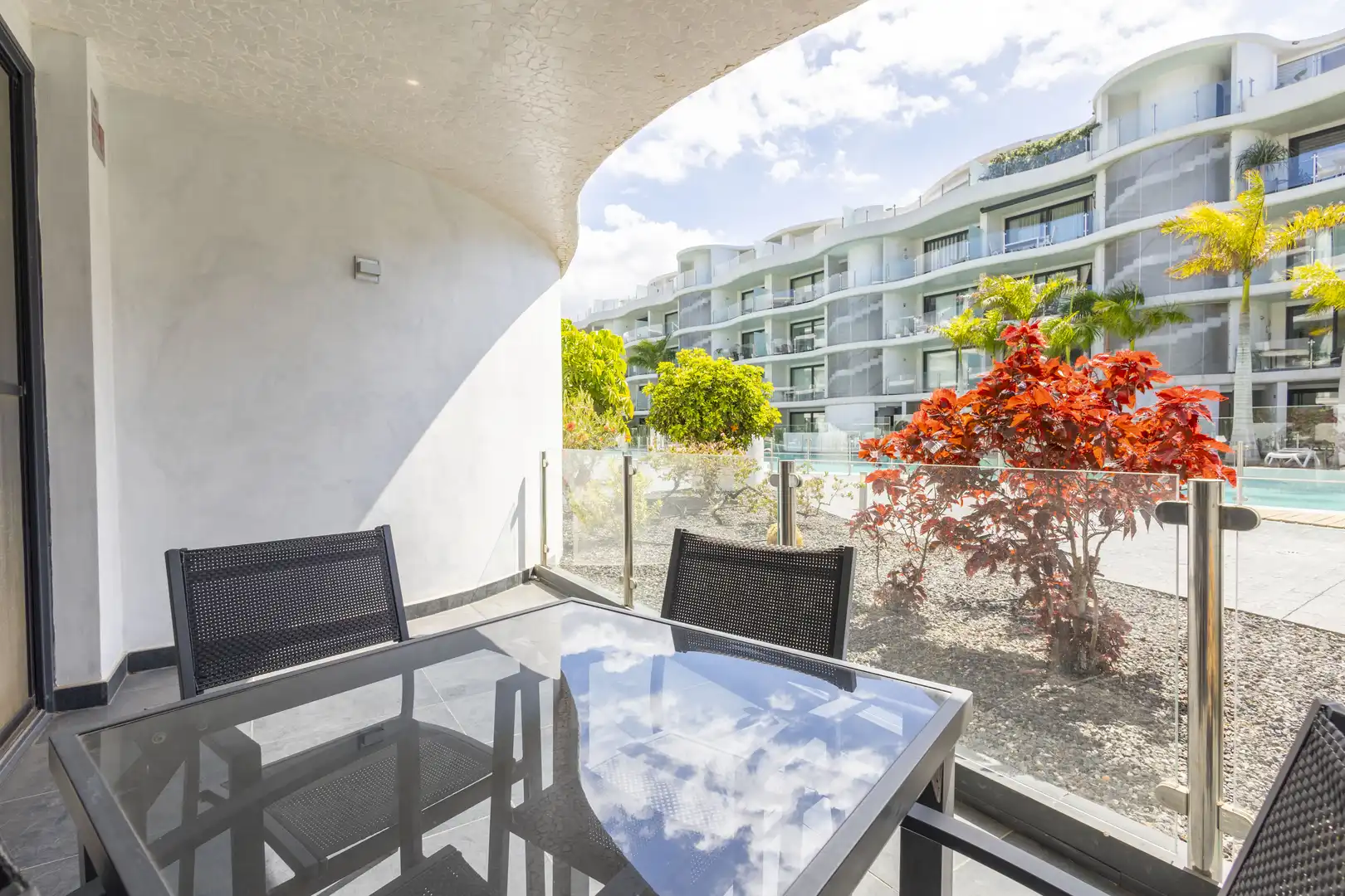 Terraza de Apartamento en venta en Arona con Aire acondicionado, Jardín privado y Terraza