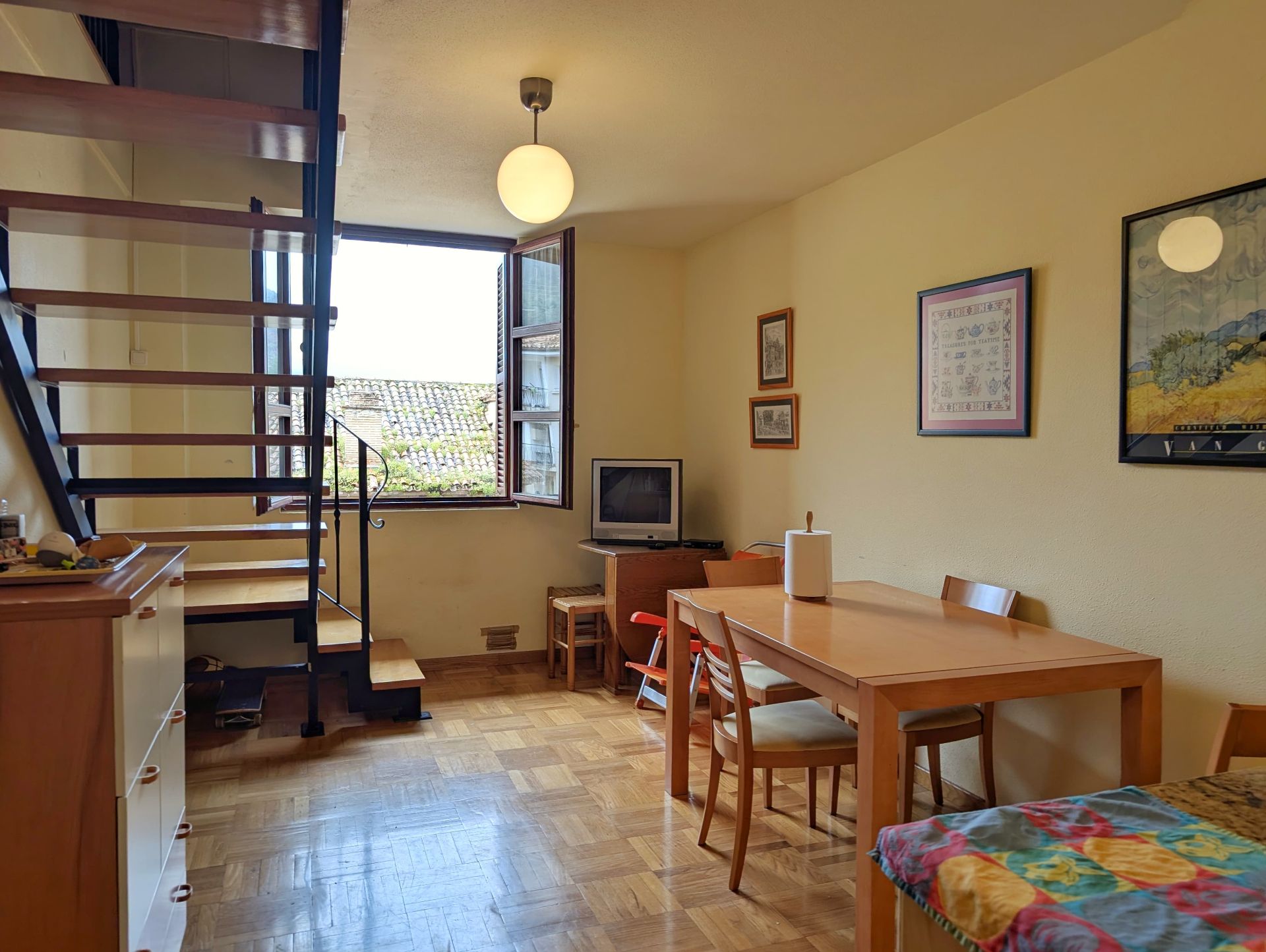 Living room of Apartment for sale in Ezcaray  with Heating, Storage room and Furnished