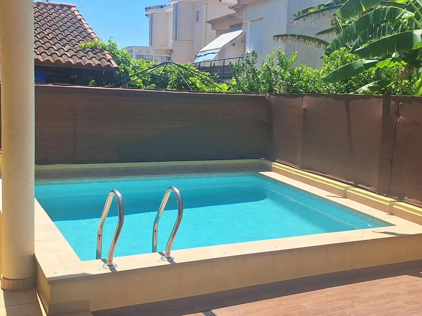 Piscina de Casa o xalet en venda en Oliva amb Aire condicionat, Terrassa i Piscina