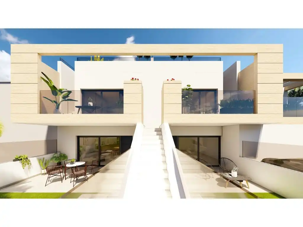 Jardín de Casa o chalet en venta en San Pedro del Pinatar con Aire acondicionado