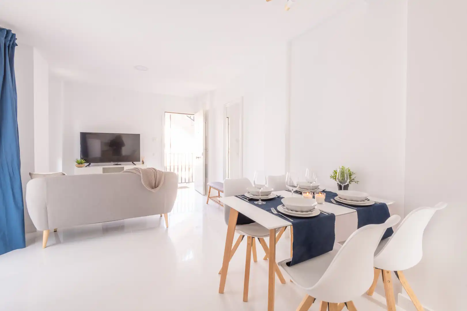 Living room of Buildings for sale in Santa Pola  with Alarm and Community pool