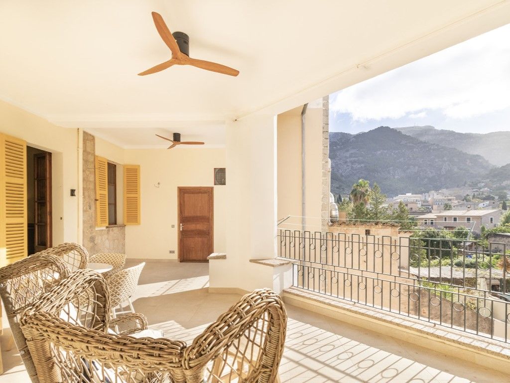 Terrace of Apartment for sale in Sóller  with Air Conditioner, Private garden and Terrace