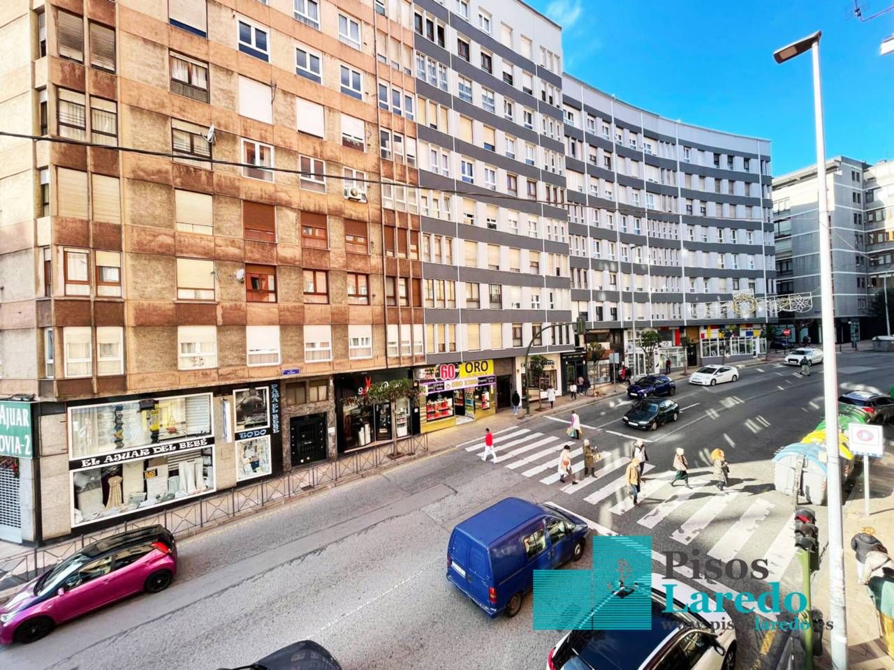 Vista exterior de Pis en venda en Santander amb Parquet