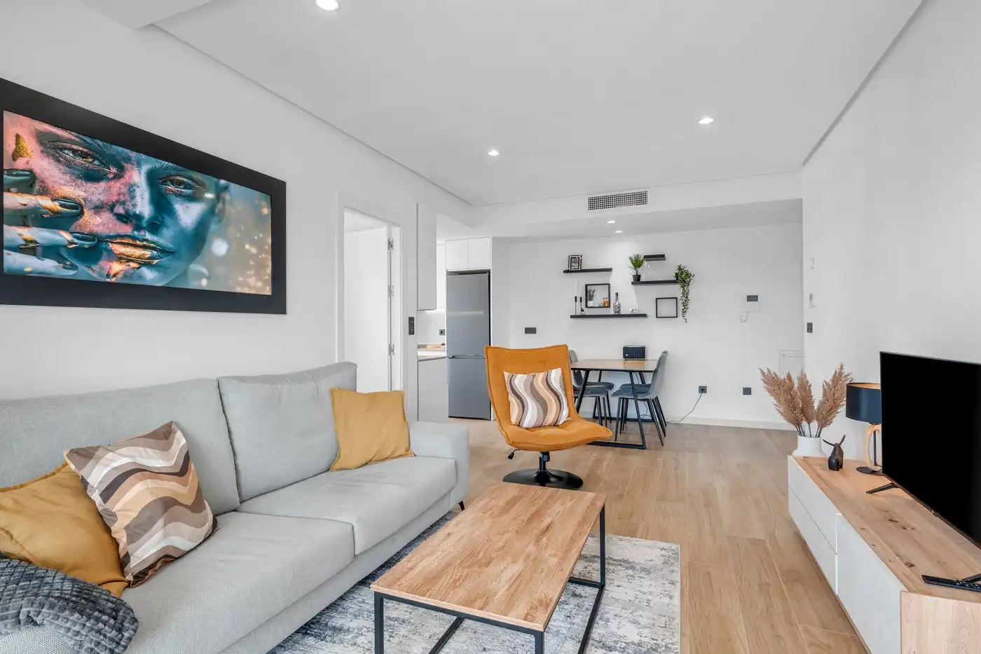 Living room of Apartments for sale in Orihuela Costa