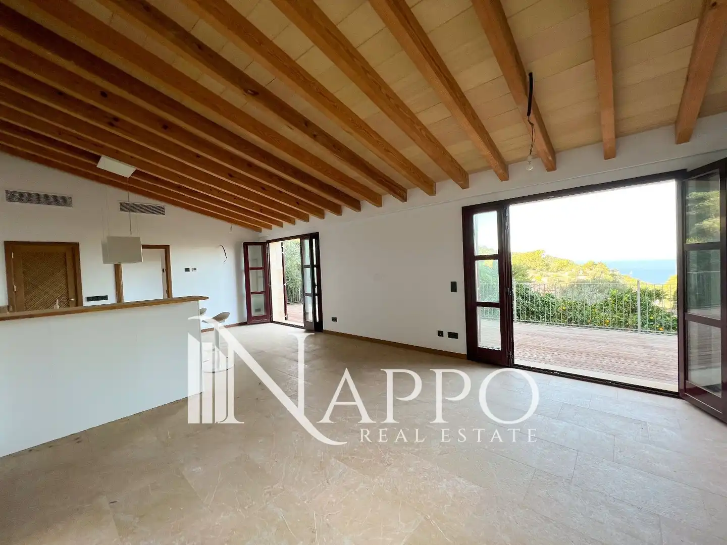 Sala de estar de Casa o chalet en venta en Estellencs con Aire acondicionado, Terraza y Trastero