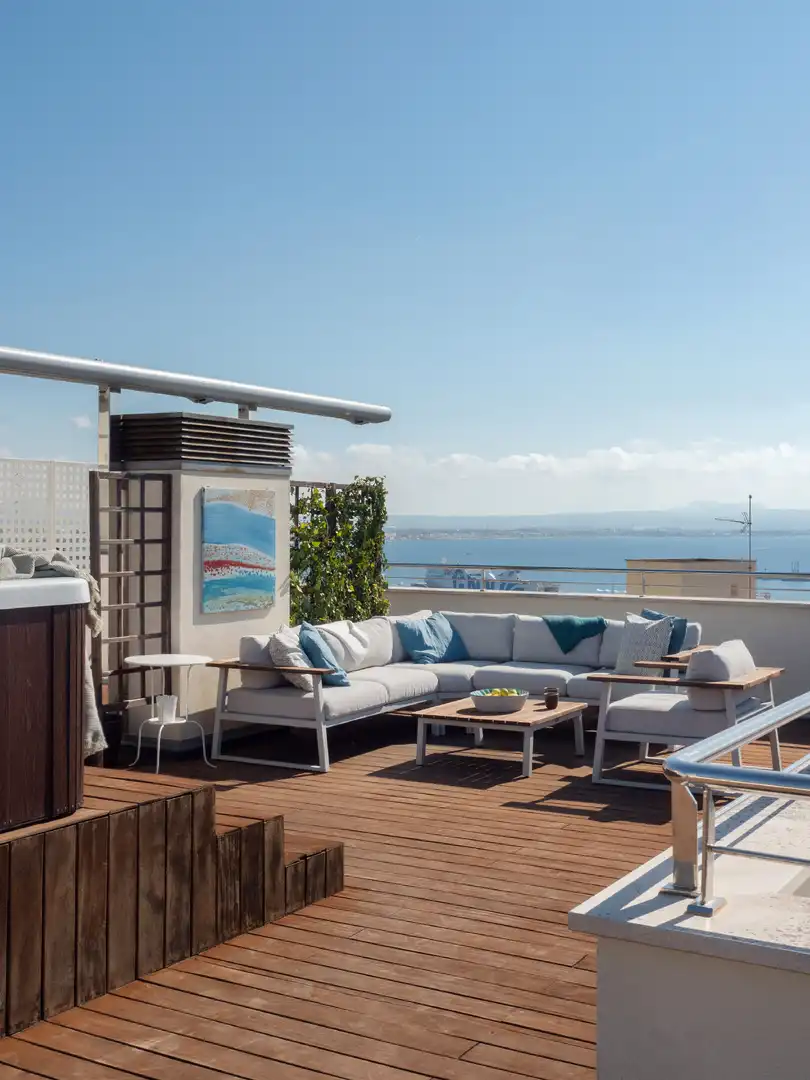 Terrassa de Àtic en venda en  Palma de Mallorca amb Aire condicionat, Terrassa i Piscina