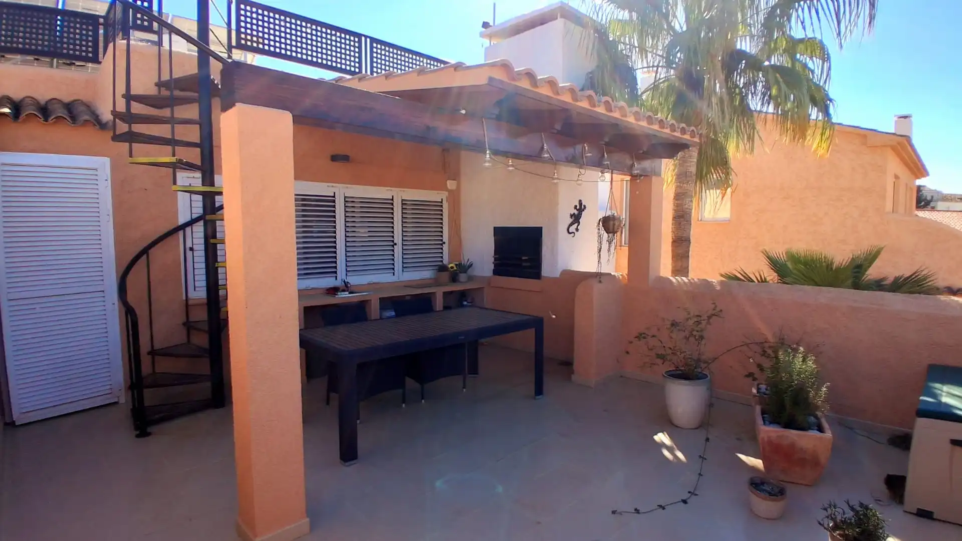 Terrace of Country homes for sale in L'Alfàs del Pi  with Air Conditioner, Terrace and Storage room
