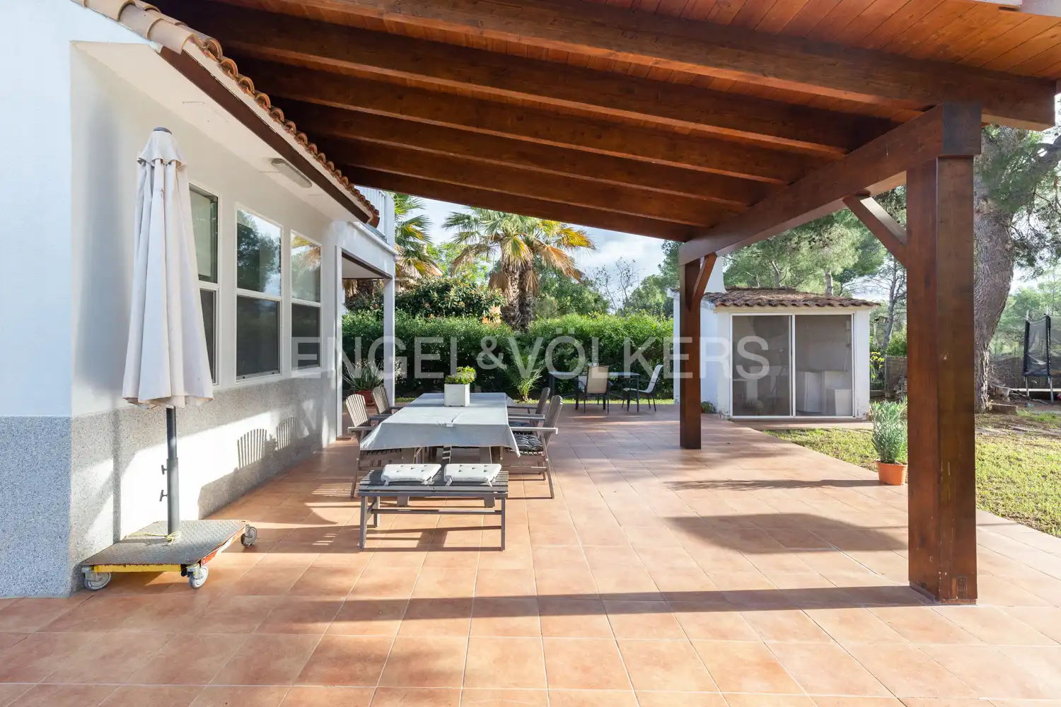 Terraza de Casa o chalet de alquiler en Serra con Calefacción, Jardín privado y Parquet