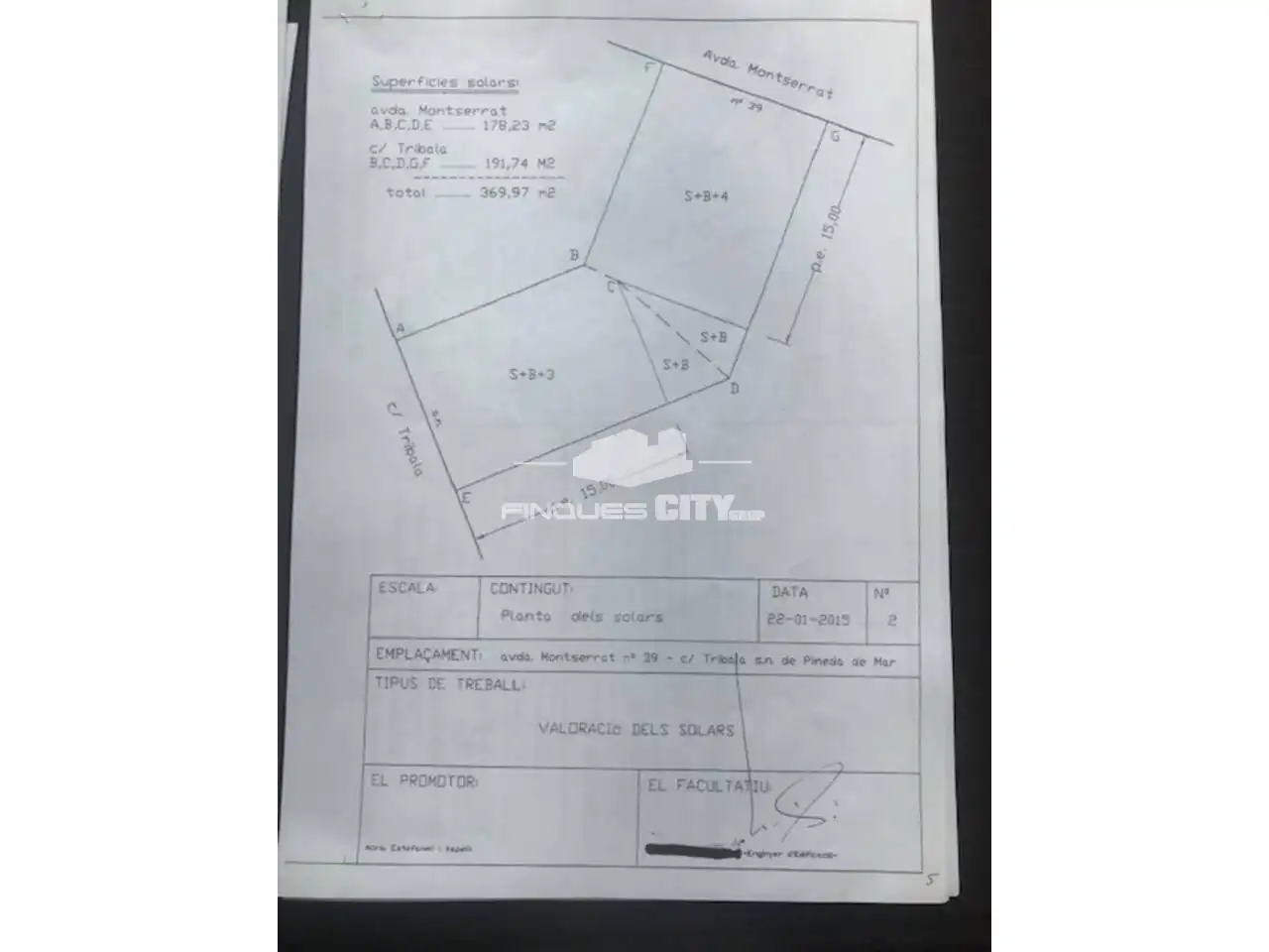 Terreny residencial en venda a Avenida Montserrat 47, imagen 3