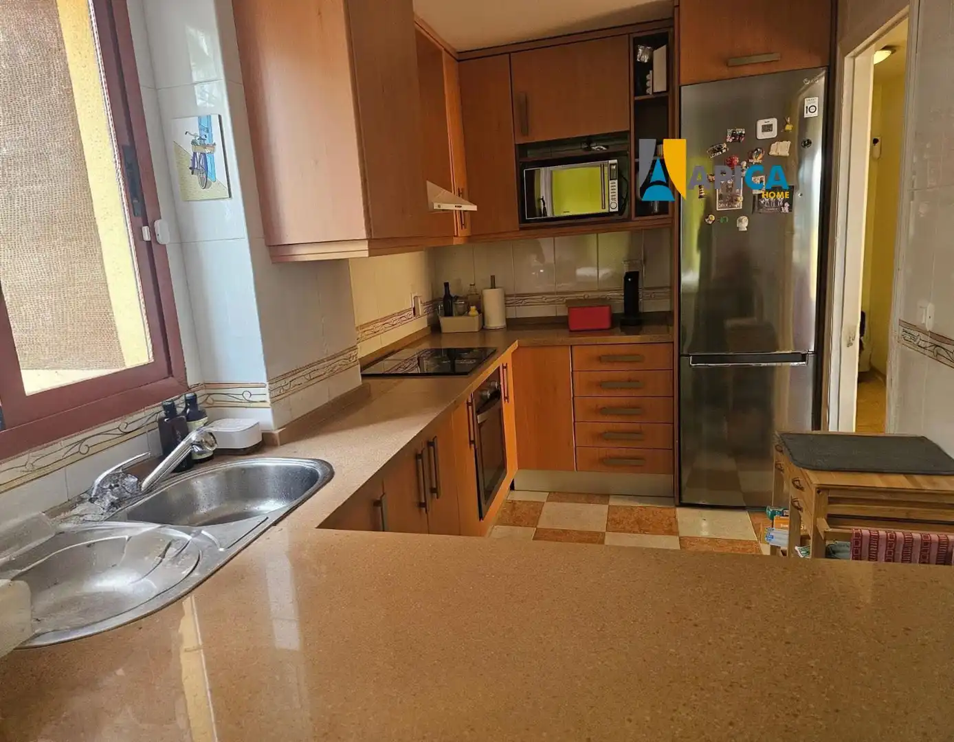 Kitchen of Flat for sale in Manilva  with Air Conditioner, Swimming Pool and Furnished