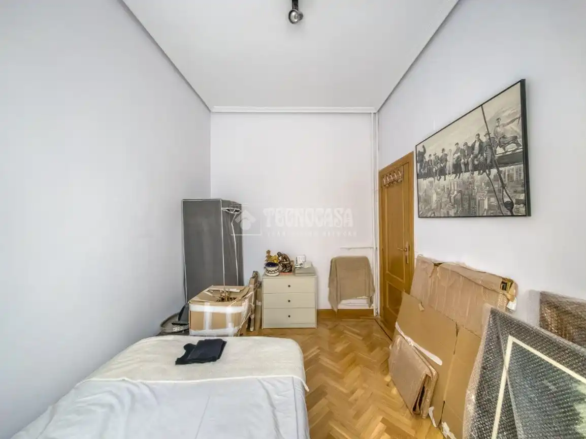 Schlafzimmer von Wohnung zum Verkauf in Madrid mit Heizung, Parkett und Terrasse