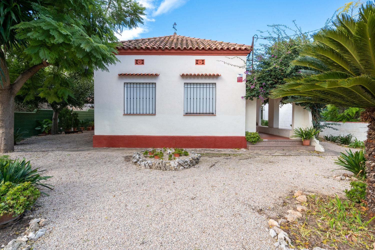 Exterior view of House or chalet for sale in Santa Bàrbara  with Heating, Private garden and Terrace