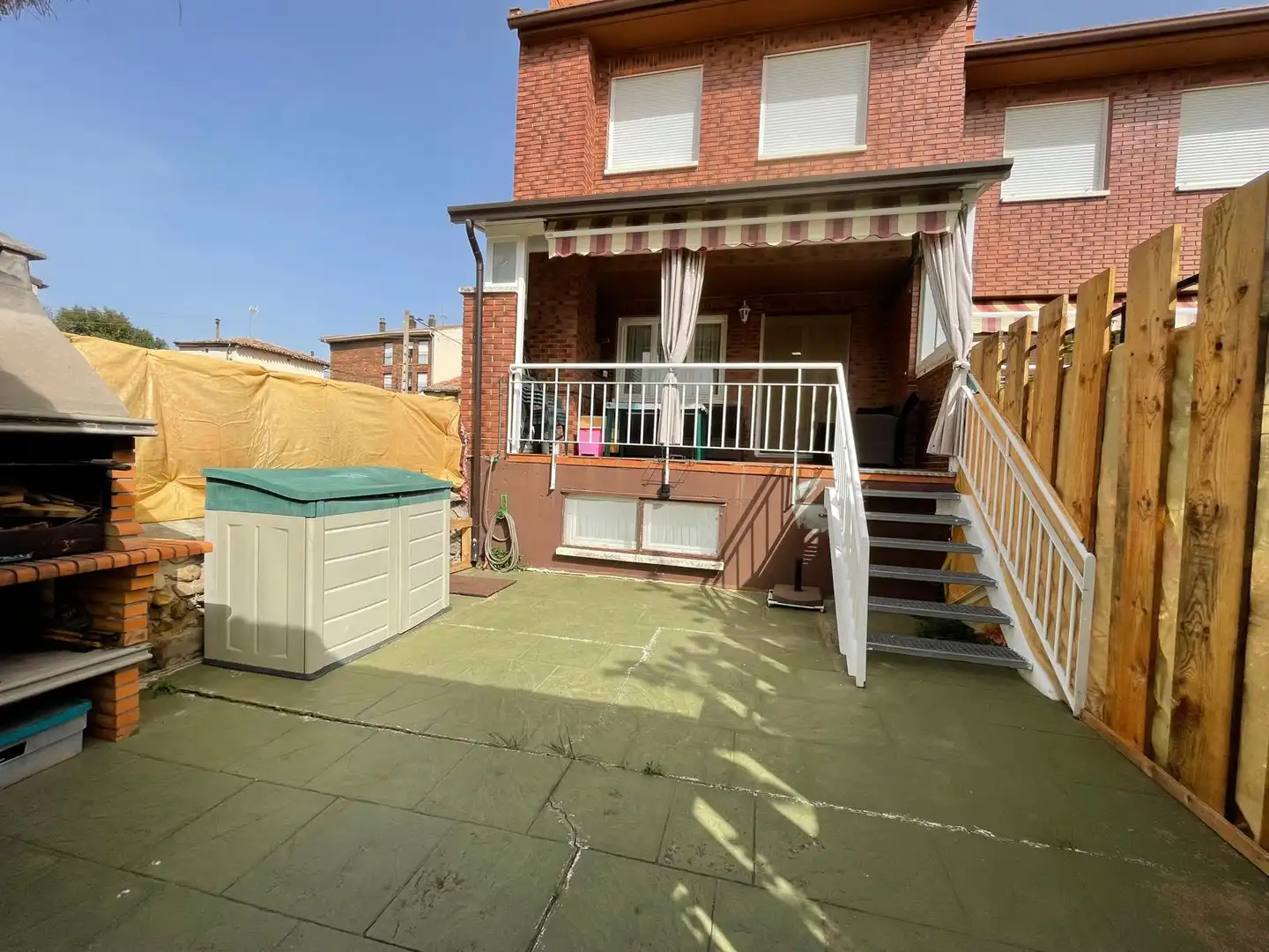 Terraza de Casa o chalet en venta en Casalarreina con Calefacción, Jardín privado y Parquet