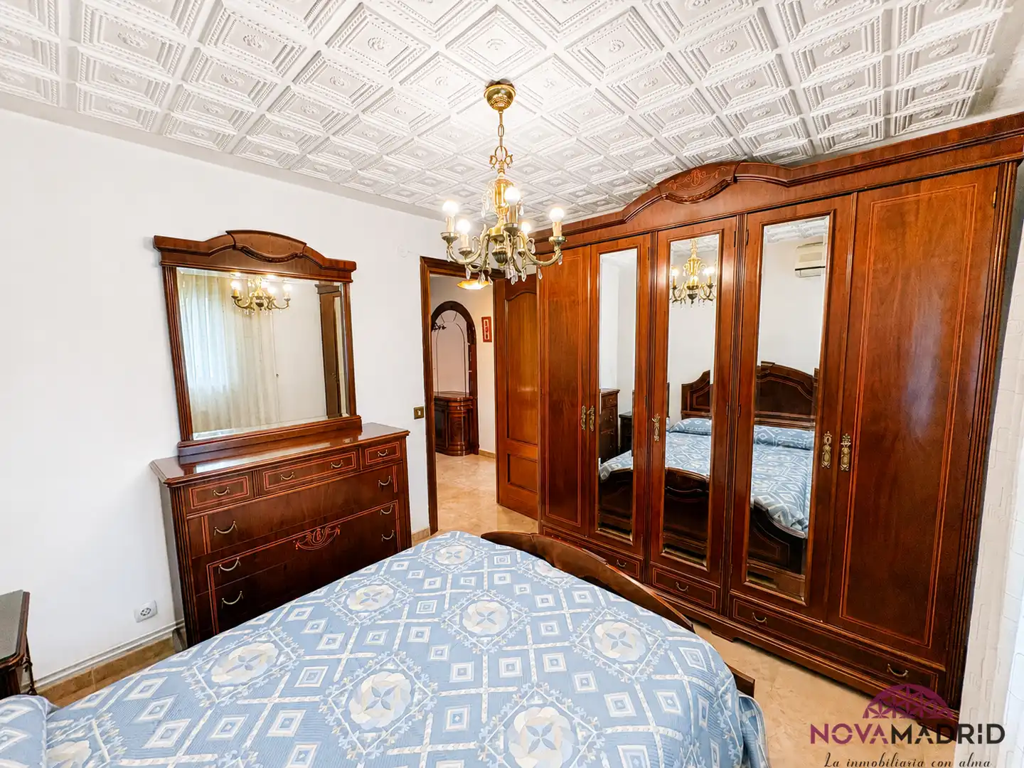 Bedroom of Flat for sale in Leganés  with Air Conditioner, Heating and Terrace