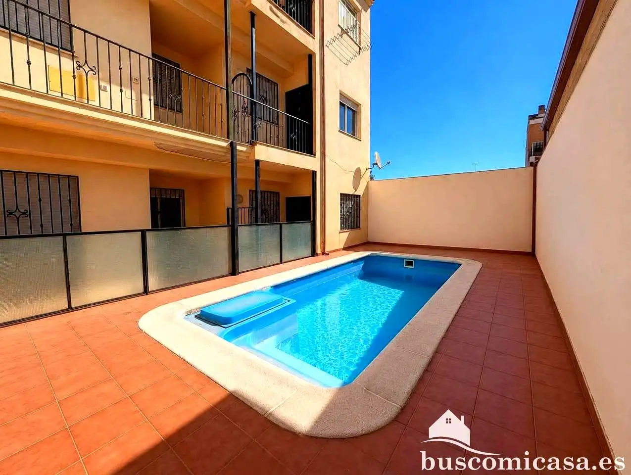 Swimming pool of Duplexes for sale in Linares  with Air Conditioner, Balcony and Community pool