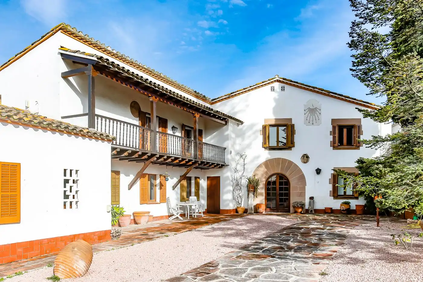Vista exterior de Finca rústica en venda en Les Franqueses del Vallès