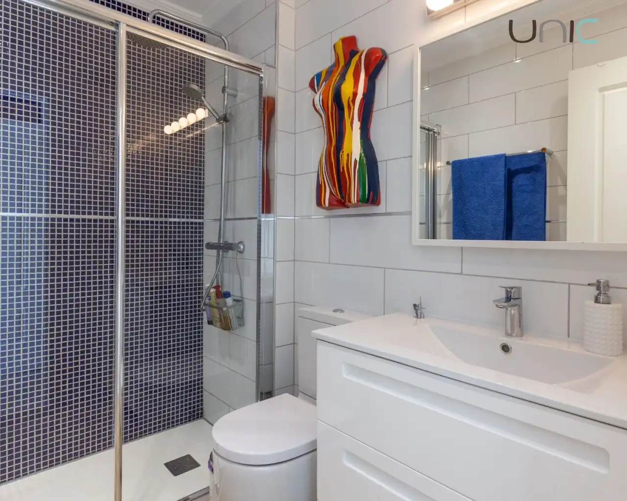 Bany de Apartament en venda en Polop amb Aire condicionat, Calefacció i Jardí privat