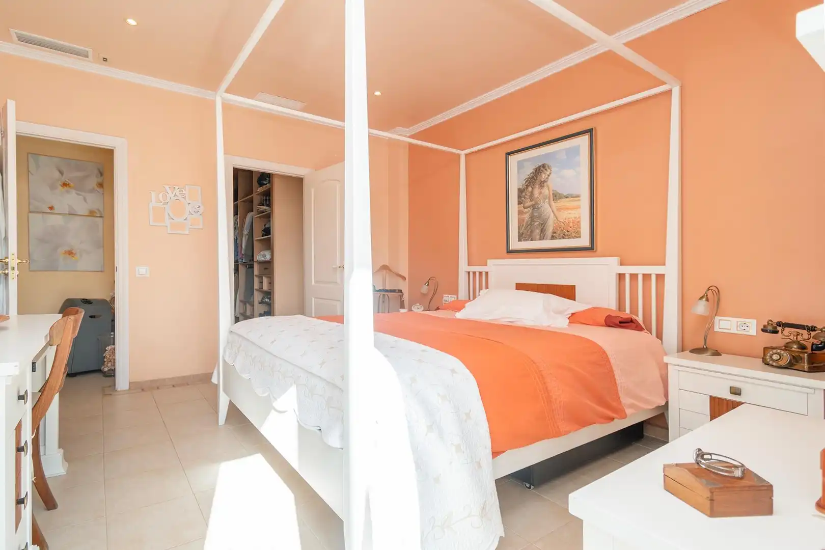 Bedroom of Houses for sale in Calvià  with Air Conditioner, Heating and Private garden