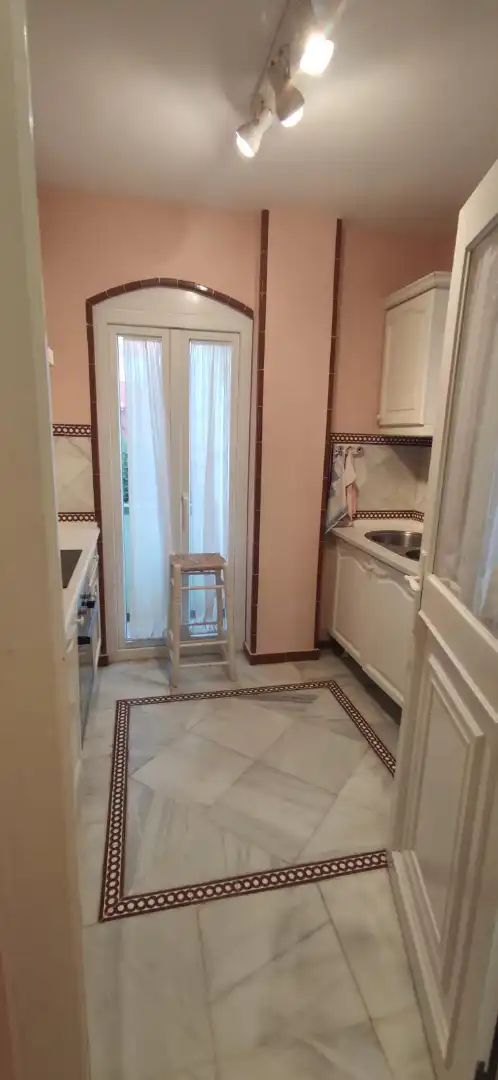 Kitchen of Flat for rent in El Puerto de Santa María  with Air Conditioner, Terrace and Furnished