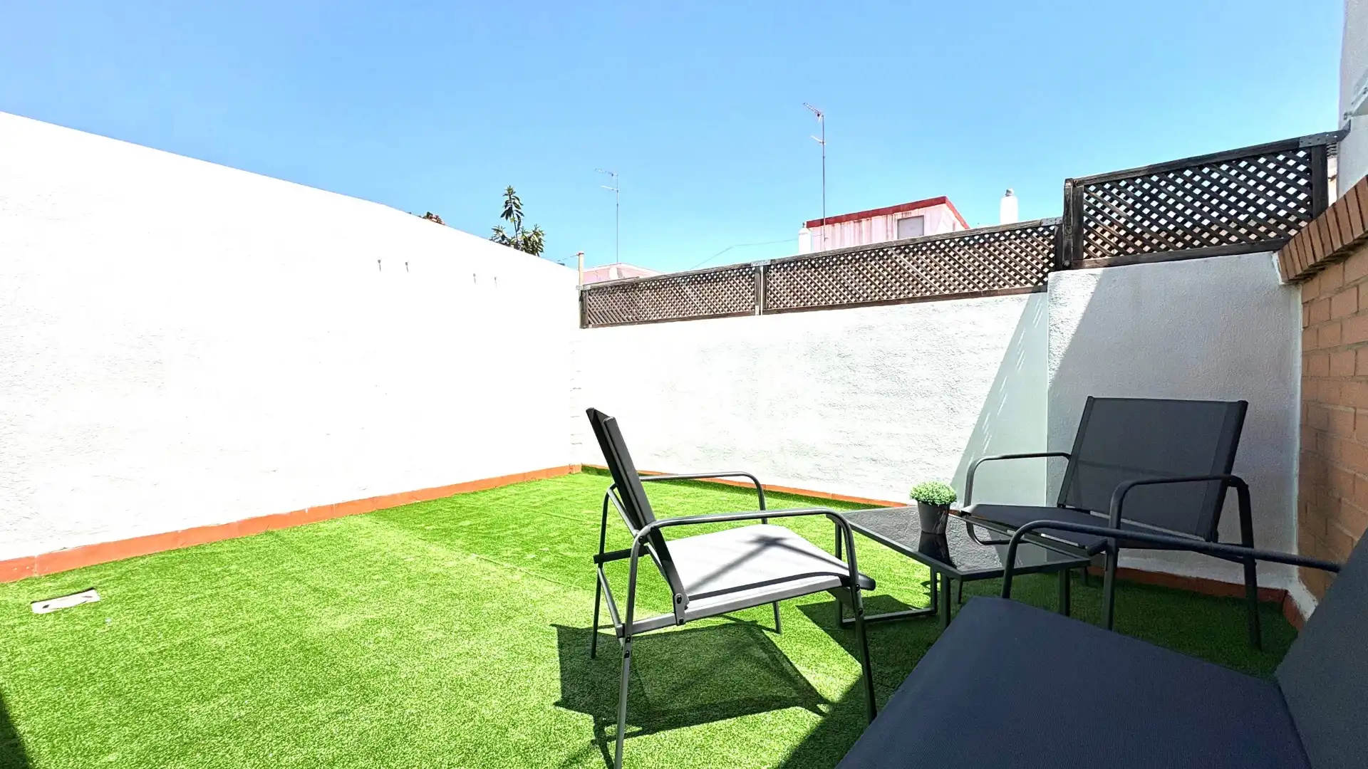 Terrasse von Dachboden zur Miete in Paterna mit Klimaanlage, Heizung und Terrasse