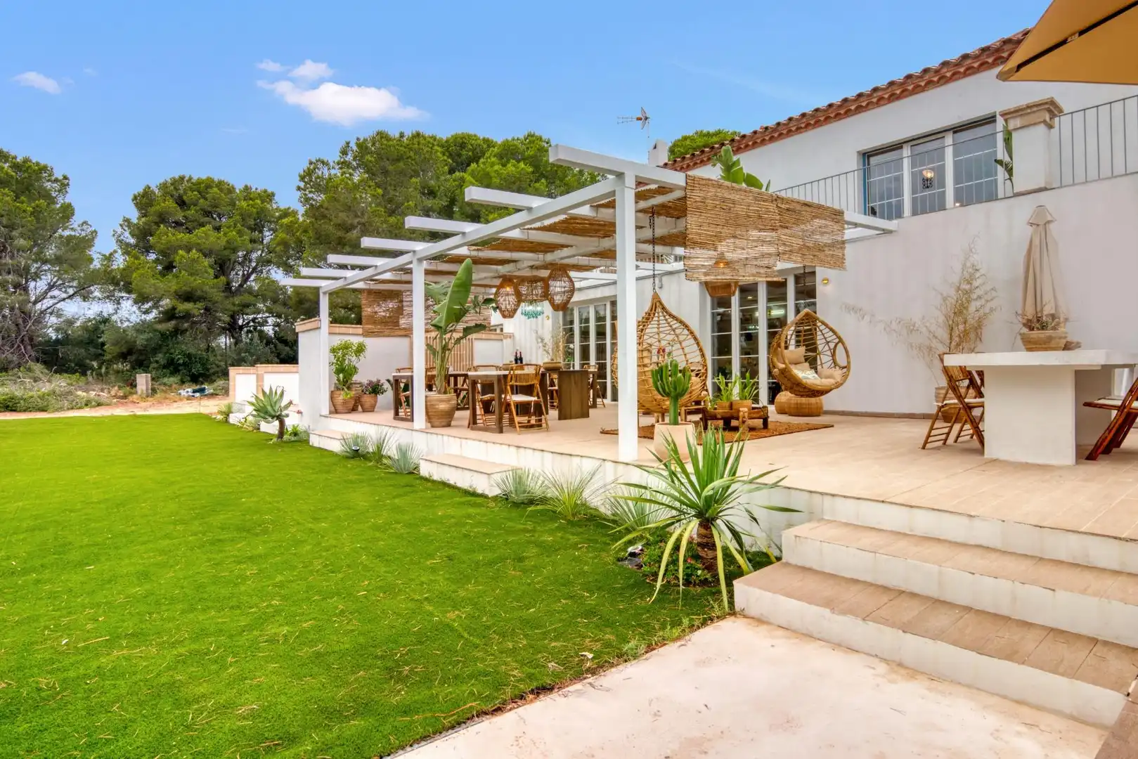 Terrassa de Casa o xalet en venda en L'Ametlla de Mar  amb Aire condicionat, Calefacció i Jardí privat