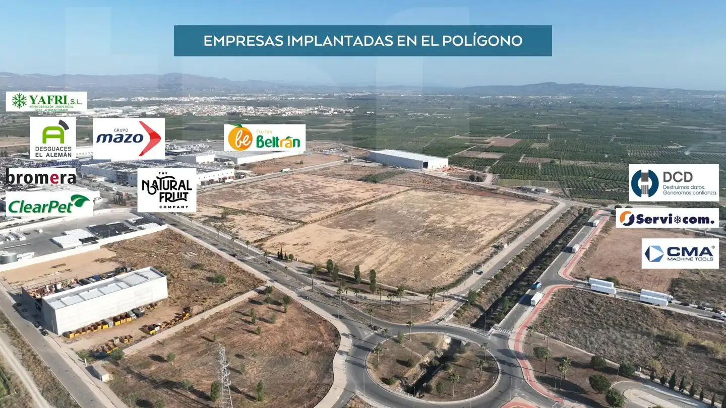 Fabrikhallen zur Miete in Alzira