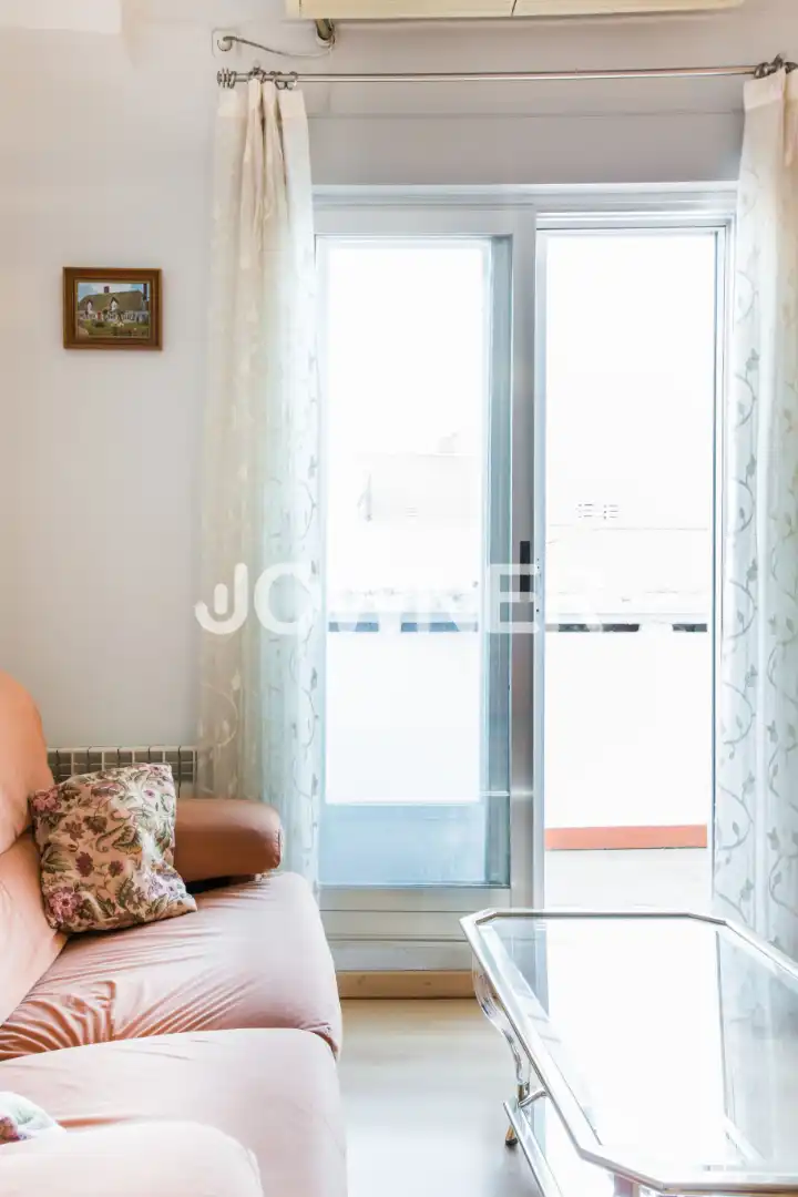 Balcony of Flat for rent in Madrid  with Air Conditioner, Heating and Terrace