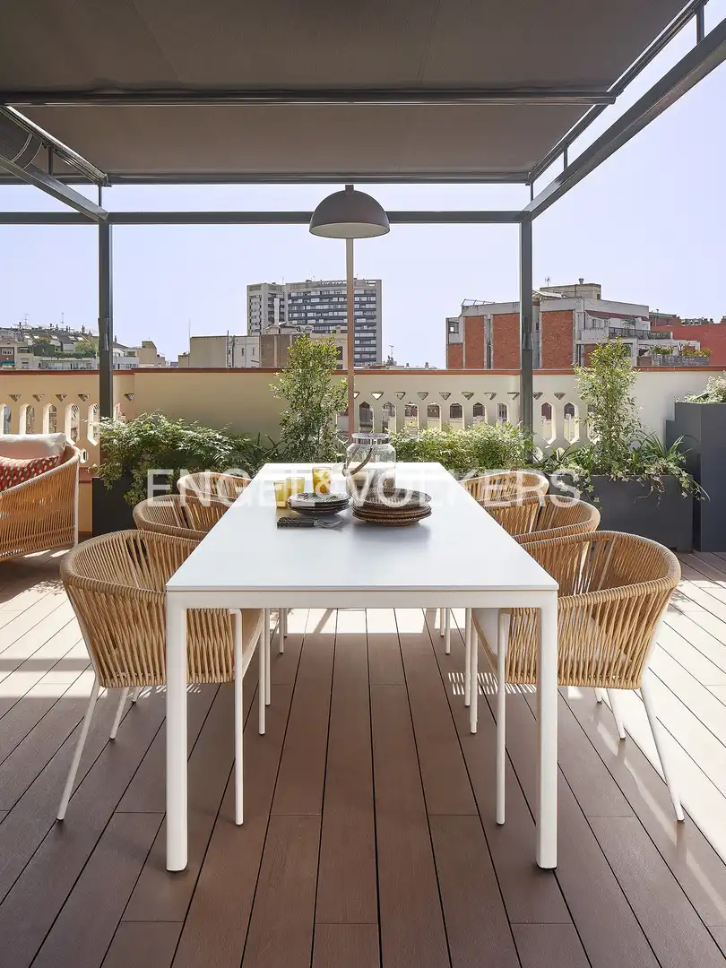 Terrace of Attic for sale in Barcelona  with Air Conditioner, Heating and Parquet flooring