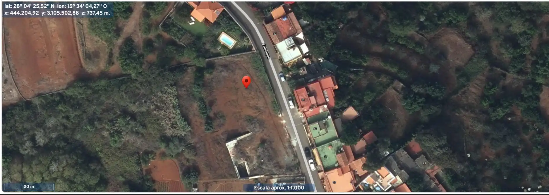 Residential zum Verkauf in Valleseco