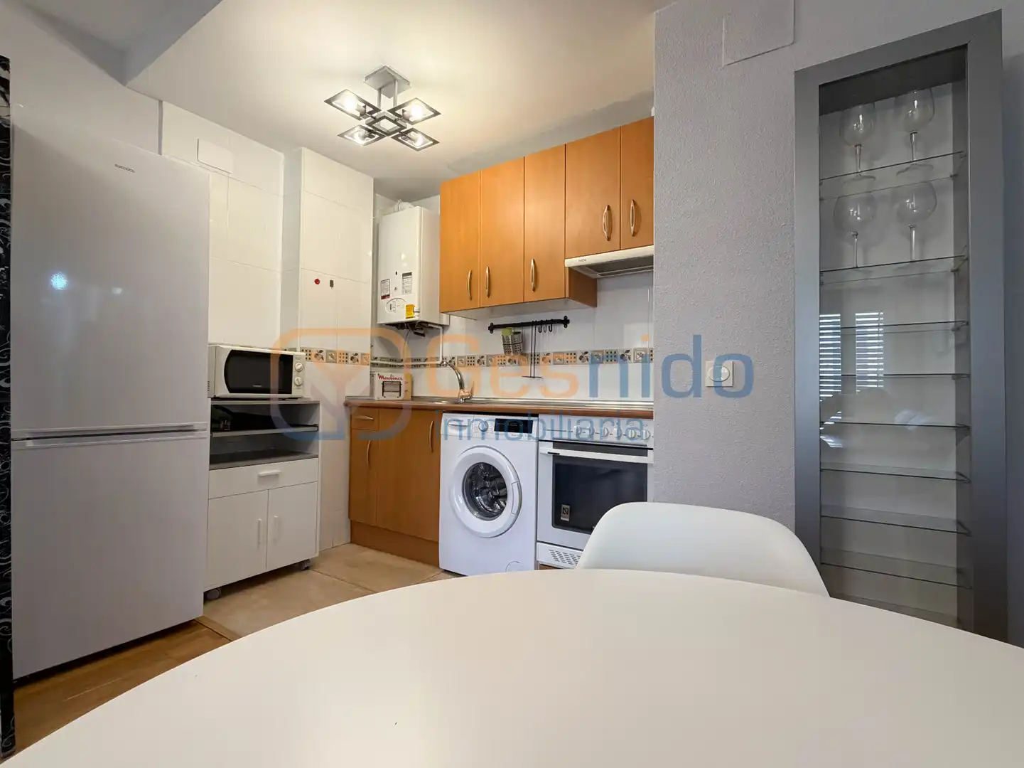 Küche von Wohnung zur Miete in Segovia mit Heizung, Schwimmbad und Gemeinschaftspool