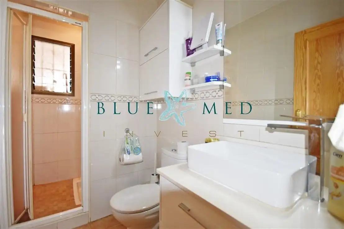 Baño de Dúplex en venta en Mazarrón con Aire acondicionado, Calefacción y Terraza