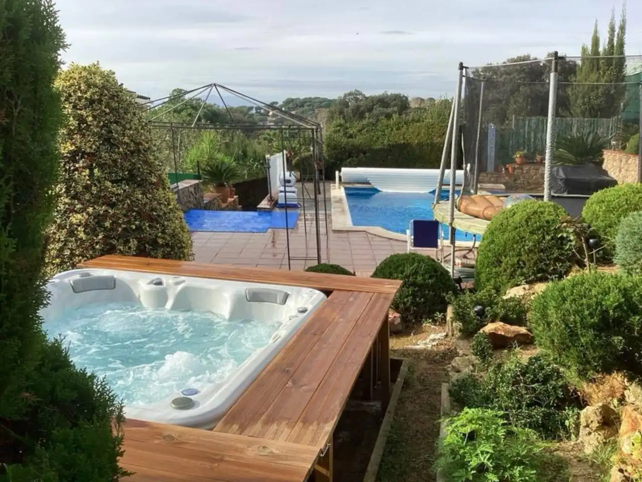 Swimming pool of Houses for sale in Vidreres  with Air Conditioner, Heating and Private garden