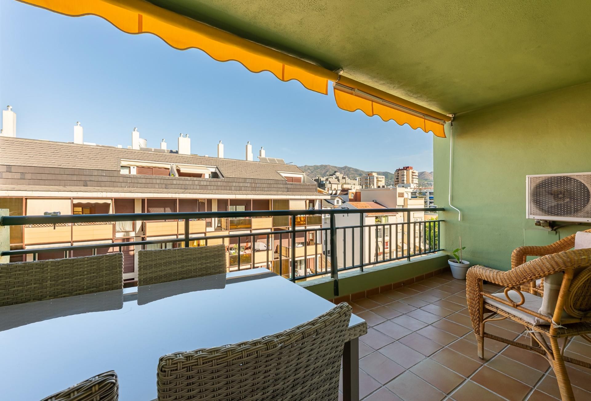 Terrace of Apartment for sale in Fuengirola  with Air Conditioner, Terrace and Furnished