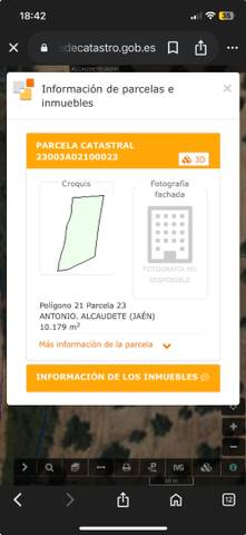 Terreno en Venta en N/A, -1 en Alcaudete